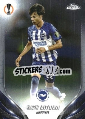 Sticker Kaoru Mitoma - UEFA Club Competitions Chrome 2023-2024
 n. 169 - Topps