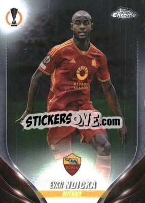 Sticker Evan Ndicka - UEFA Club Competitions Chrome 2023-2024
 n. 176 - Topps