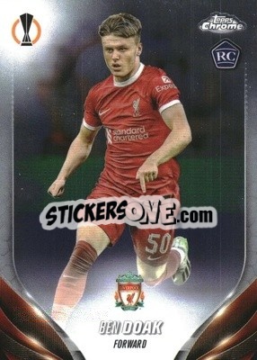Sticker Ben Doak - UEFA Club Competitions Chrome 2023-2024
 n. 177 - Topps