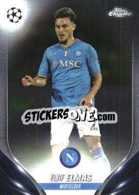 Sticker Eljif Elmas - UEFA Club Competitions Chrome 2023-2024
 n. 182 - Topps