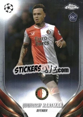 Sticker Quilindschy Hartman - UEFA Club Competitions Chrome 2023-2024
 n. 185 - Topps