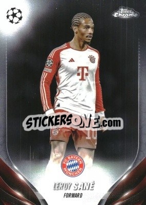 Sticker Leroy Sané - UEFA Club Competitions Chrome 2023-2024
 n. 186 - Topps