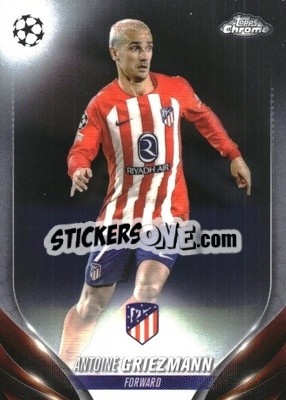 Sticker Antoine Griezmann - UEFA Club Competitions Chrome 2023-2024
 n. 190 - Topps