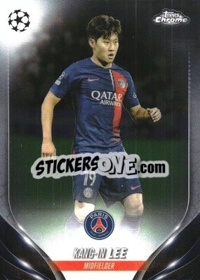 Sticker Kang-in Lee - UEFA Club Competitions Chrome 2023-2024
 n. 194 - Topps