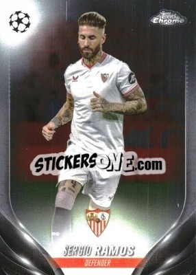 Sticker Sergio Ramos - UEFA Club Competitions Chrome 2023-2024
 n. 197 - Topps