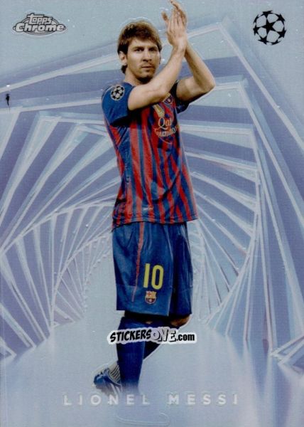 Sticker Lionel Messi - UEFA Club Competitions Chrome 2023-2024
 n. HB-7 - Topps