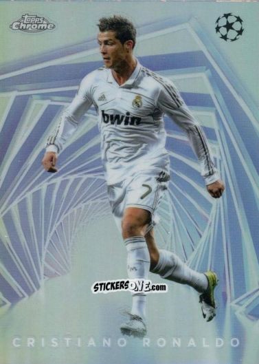 Figurina Cristiano Ronaldo - UEFA Club Competitions Chrome 2023-2024
 n. HB-9 - Topps