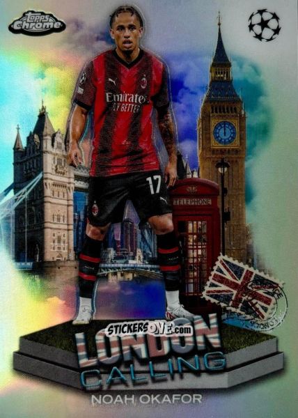 Sticker Noah Okafor - UEFA Club Competitions Chrome 2023-2024
 n. LC-1 - Topps