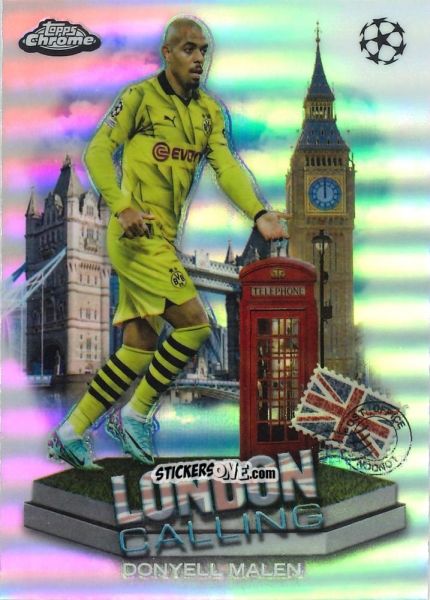 Cromo Donyell Malen - UEFA Club Competitions Chrome 2023-2024
 n. LC-3 - Topps