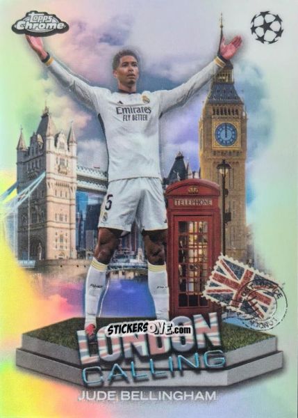 Sticker Jude Bellingham - UEFA Club Competitions Chrome 2023-2024
 n. LC-4 - Topps