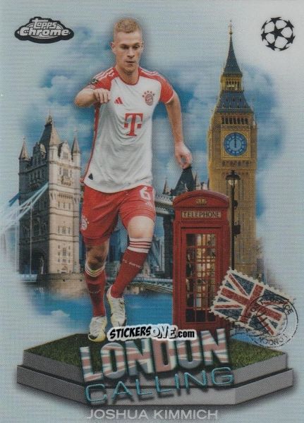 Sticker Joshua Kimmich - UEFA Club Competitions Chrome 2023-2024
 n. LC-6 - Topps