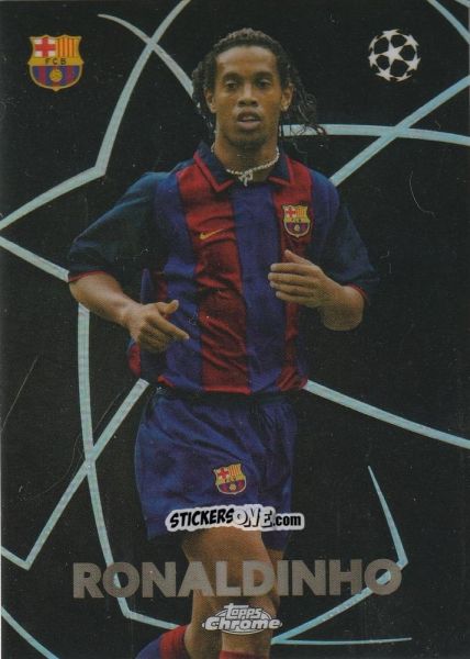Cromo Ronaldinho - UEFA Club Competitions Chrome 2023-2024
 n. BE-1 - Topps