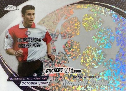 Sticker Robin van Persie - UEFA Club Competitions Chrome 2023-2024
 n. SD-2 - Topps