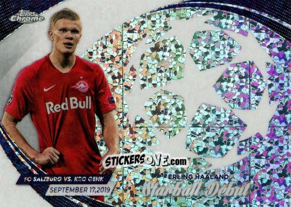 Sticker Erling Haaland - UEFA Club Competitions Chrome 2023-2024
 n. SD-3 - Topps
