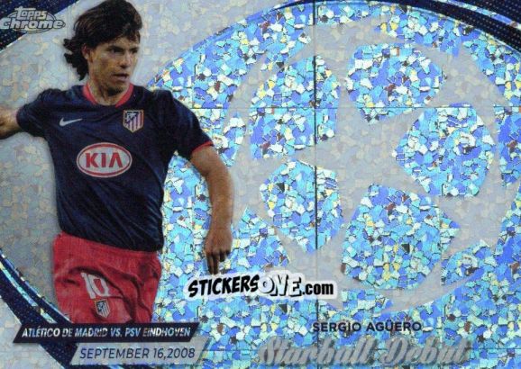 Cromo Sergio Agüero - UEFA Club Competitions Chrome 2023-2024
 n. SD-5 - Topps