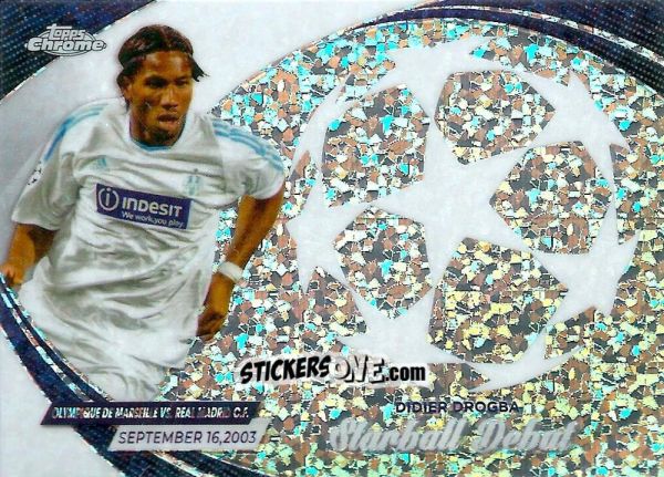 Sticker Didier Drogba - UEFA Club Competitions Chrome 2023-2024
 n. SD-7 - Topps