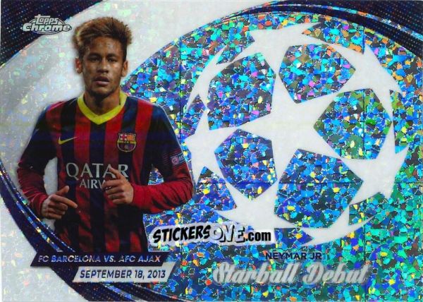 Cromo Neymar Jr - UEFA Club Competitions Chrome 2023-2024
 n. SD-8 - Topps
