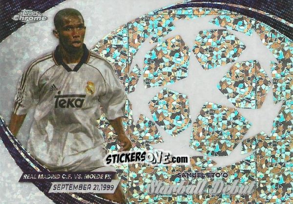 Cromo Samuel Eto'o - UEFA Club Competitions Chrome 2023-2024
 n. SD-11 - Topps