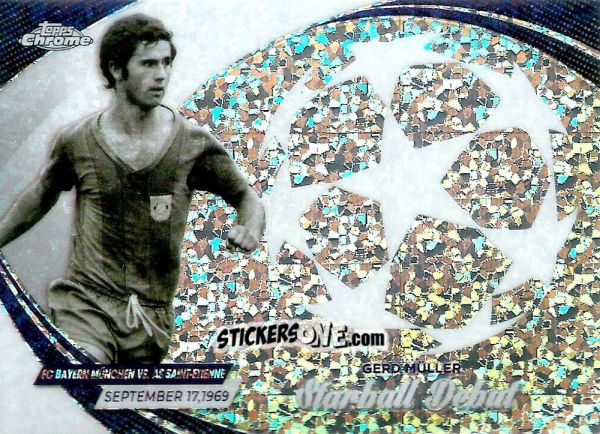 Cromo Gerd Müller - UEFA Club Competitions Chrome 2023-2024
 n. SD-14 - Topps