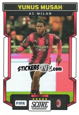 Sticker Yunus Musah - Score FIFA 2023-2024
 n. 15 - Panini