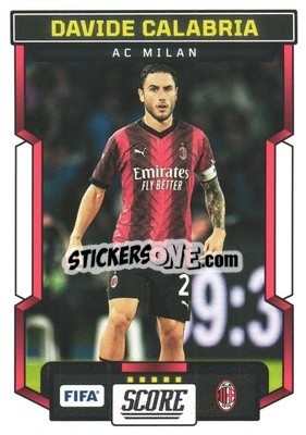 Sticker Davide Calabria - Score FIFA 2023-2024
 n. 16 - Panini