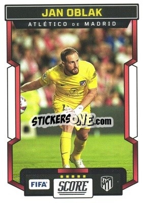 Sticker Jan Oblak - Score FIFA 2023-2024
 n. 26 - Panini
