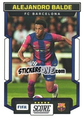 Sticker Alejandro Balde - Score FIFA 2023-2024
 n. 90 - Panini