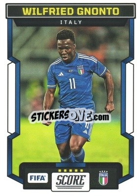 Figurina Wilfried Gnonto - Score FIFA 2023-2024
 n. 112 - Panini