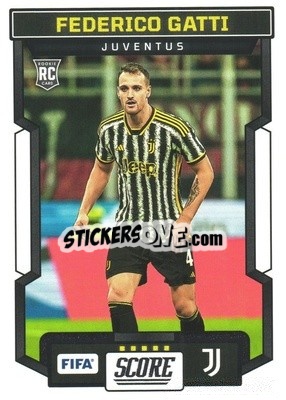Sticker Federico Gatti - Score FIFA 2023-2024
 n. 123 - Panini