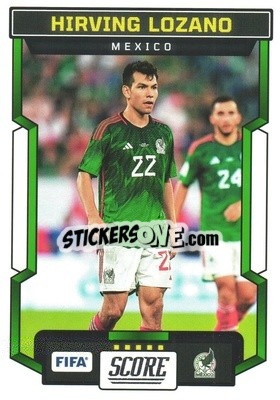 Sticker Hirving Lozano - Score FIFA 2023-2024
 n. 127 - Panini