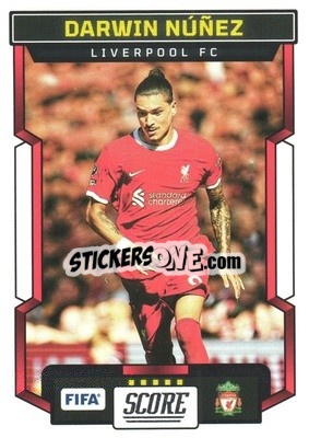 Sticker Darwin Núñez - Score FIFA 2023-2024
 n. 132 - Panini