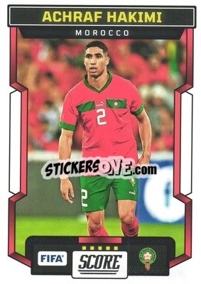 Sticker Achraf Hakimi - Score FIFA 2023-2024
 n. 140 - Panini