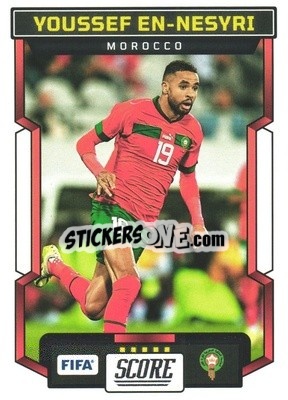 Sticker Youssef En-Nesyri - Score FIFA 2023-2024
 n. 141 - Panini