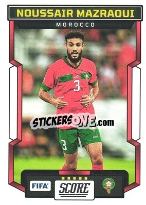 Sticker Noussair Mazraoui - Score FIFA 2023-2024
 n. 142 - Panini