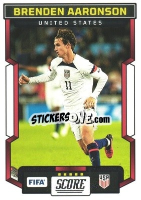 Sticker Brenden Aaronson - Score FIFA 2023-2024
 n. 165 - Panini