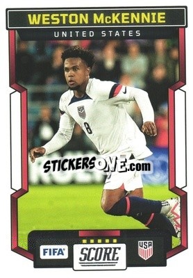 Sticker Weston McKennie - Score FIFA 2023-2024
 n. 170 - Panini