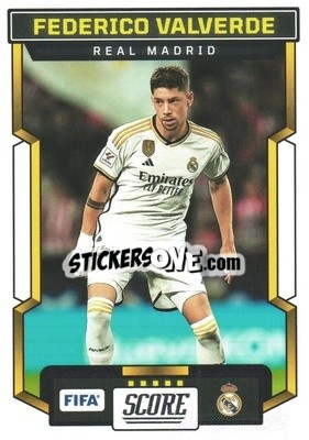 Sticker Federico Valverde - Score FIFA 2023-2024
 n. 180 - Panini