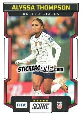 Sticker Alyssa Thompson - Score FIFA 2023-2024
 n. 184 - Panini