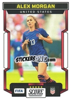 Sticker Alex Morgan - Score FIFA 2023-2024
 n. 185 - Panini