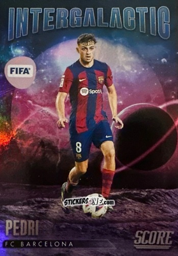 Cromo Pedri - Score FIFA 2023-2024
 n. I6 - Panini