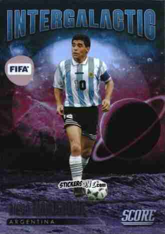 Figurina Diego Maradona - Score FIFA 2023-2024
 n. I20 - Panini