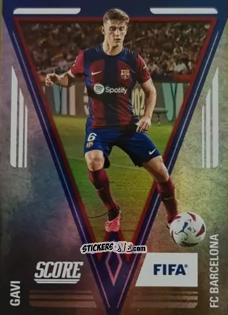 Figurina Gavi - Score FIFA 2023-2024
 n. P16 - Panini