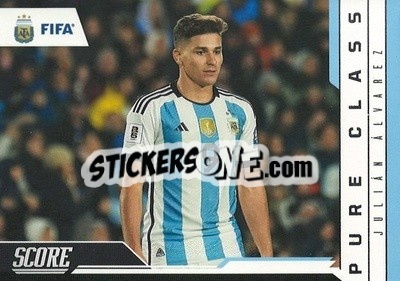 Sticker Julián Álvarez - Score FIFA 2023-2024
 n. PC2 - Panini