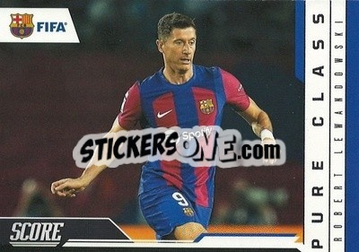 Sticker Robert Lewandowski - Score FIFA 2023-2024
 n. PC20 - Panini