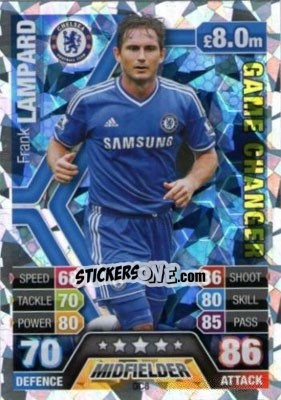 Cromo Frank Lampard - English Premier League 2013-2014. Match Attax Extra - Topps