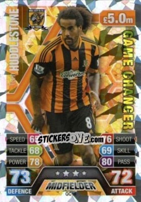 Sticker Tom Huddlestone - English Premier League 2013-2014. Match Attax Extra n. GC16 - Topps