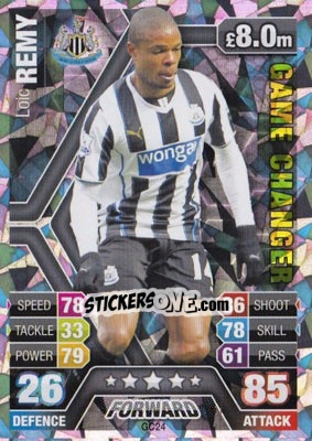 Sticker Loïc Rémy - English Premier League 2013-2014. Match Attax Extra n. GC24 - Topps