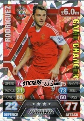 Sticker Jay Rodriguez - English Premier League 2013-2014. Match Attax Extra - Topps