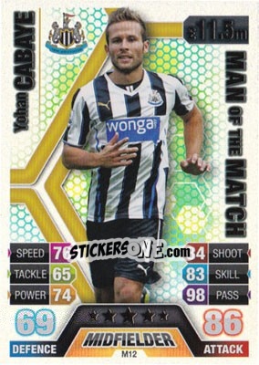 Sticker Yohan Cabaye