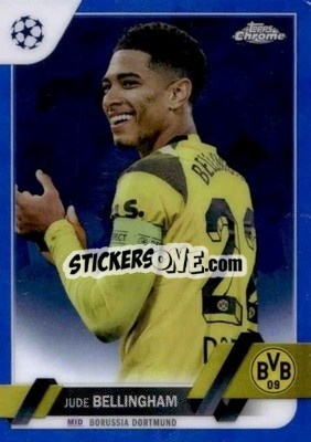 Sticker Jude Bellingham - UEFA Club Competitions Chrome Sapphire Edition 2022-2023
 n. 22 - Topps